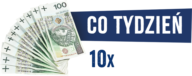 Co tydzień 10 × 1000 zł