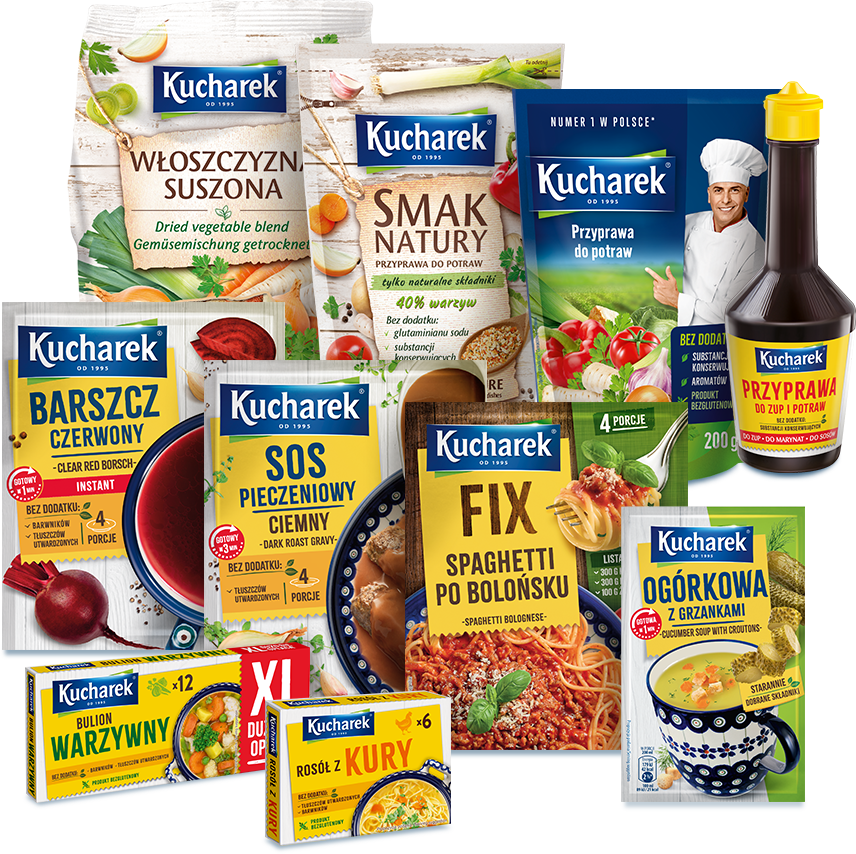 Produkty marki Kucharek