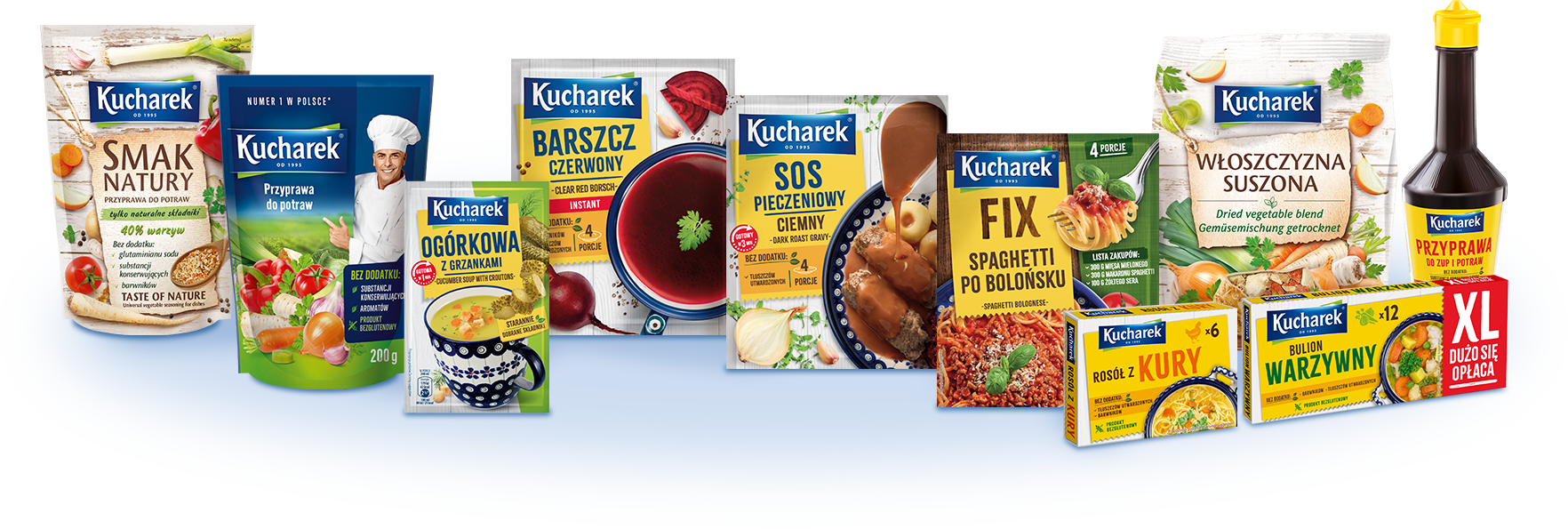 Produkty marki Kucharek